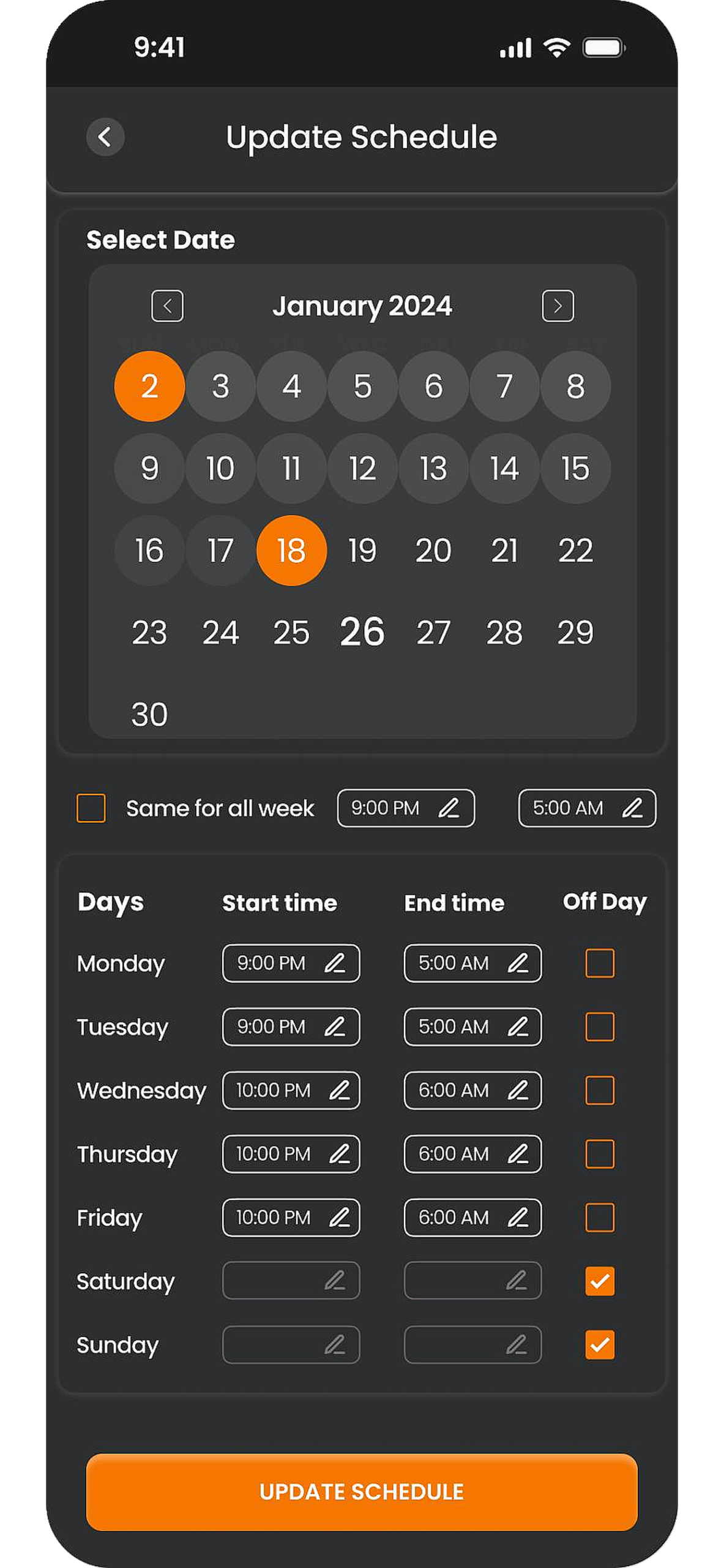 nightshift appstore 2